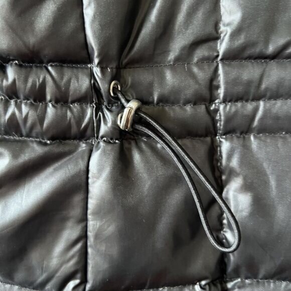 Michael Michael Kors Jacket Womens Petite Petite Black Puffer Quilted Down Coat - Picture 7 of 16